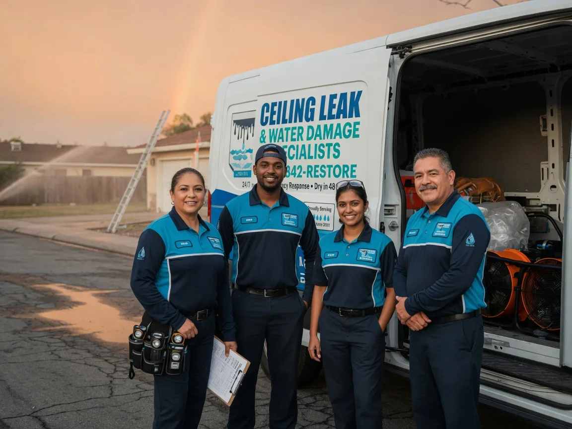 Ceiling Leak Cleanup company in Richardsville, VA