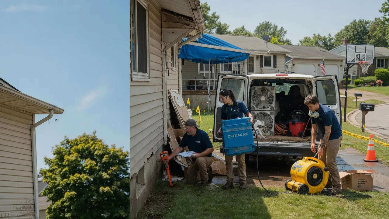 Ceiling Leak Cleanup in Richardsville, VA near me