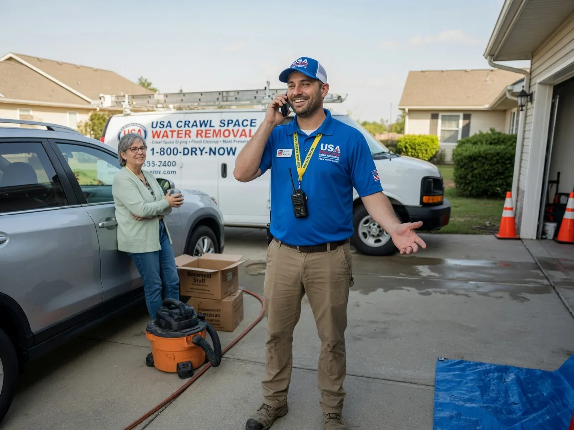 Crawl Space Water Removal Richardsville, VA FAQs